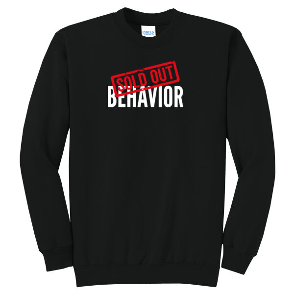 Sold Out Behavior - Adult Crewneck Sweatshirt Thumbnail
