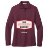 Women's Silk Touch Long Sleeve Polo Thumbnail